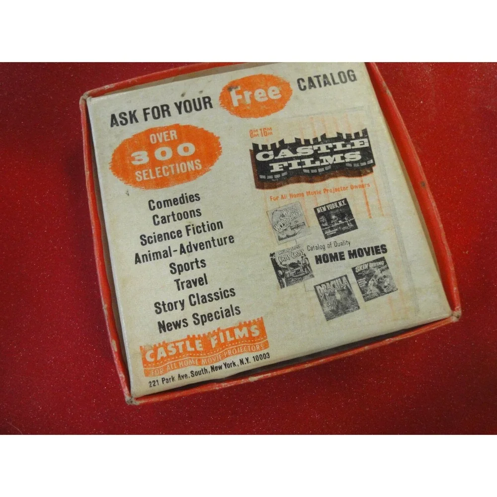 Abbott & costello comedy Midget car maniacs vintage reel for super 8mm projector